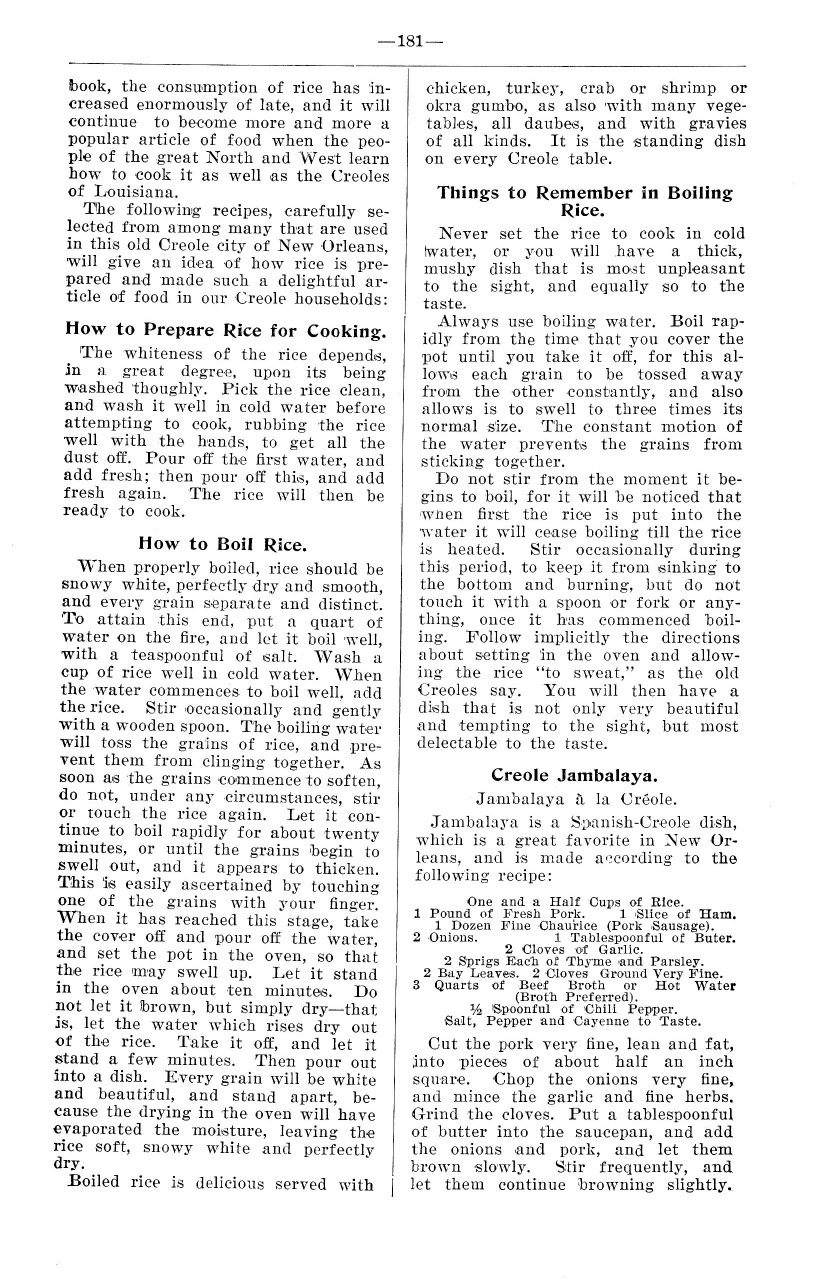 Jambalaya history, origins and etymology